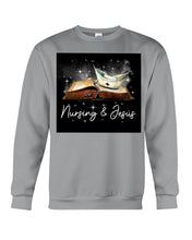 Load image into Gallery viewer, Nursing And Jesus Gift For Family Sweatshirt