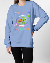 Load image into Gallery viewer, Vintage Funny Stay Out Of My Bubble Gift For Turtle Lovers Sweatshirt