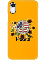 Load image into Gallery viewer, Peace Sign Sunflower Birthday Gift For Girls Phone case