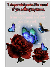 Load image into Gallery viewer, Butterfly Calling My Name Gift For Lover Vertical Poster