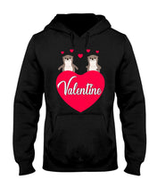 Load image into Gallery viewer, Couple Otter Valentine's Day Gift For Otter Lovers Hoodie