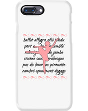 Load image into Gallery viewer, Ballet Words Pink Pattern Gift For Ballet Dancer Phone case