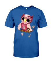 Load image into Gallery viewer, Lovely Tote Bag Owl Perchs On Branch Gift For Owl Lovers Guys Tee