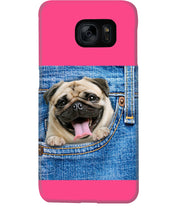 Load image into Gallery viewer, baby Pug In Denim Pocket Gift For Dog Lovers Phone case