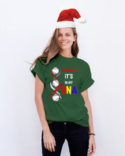 Load image into Gallery viewer, Baseball Be My DNA Gift For Sport Lovers Guys Tee