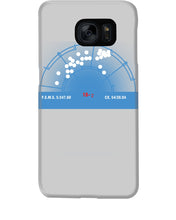 Load image into Gallery viewer, Pinpoint The Location In The Space Blue Phone case