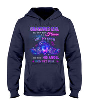 Load image into Gallery viewer, Wings Gift For Angel Grandpa Half Of My Heart Is In Heaven Hoodie
