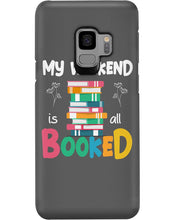 Load image into Gallery viewer, Vintage Funny My Weekend Booked Gift For Book Lovers Phone case