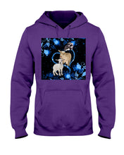 Load image into Gallery viewer, Lovely Phone Case Twinkling Blue Heart Gift For Goat Lovers Hoodie