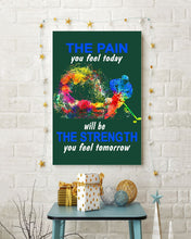Load image into Gallery viewer, The Pain You Feel Today Will Be The Strength Gift For Women Vertical Poster
