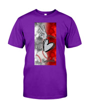 Load image into Gallery viewer, Baseball Peaceful Love Gift For Baseball Lovers Guys Tee