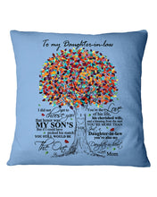 Load image into Gallery viewer, Gift For Daughter-in-law Thank For Loving My Amazing Son Trending Pillow Cover