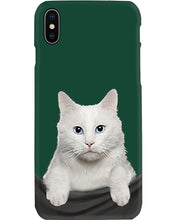 Load image into Gallery viewer, Cat In Your Front Pocket Great Gift For Cat Lovers Phone case