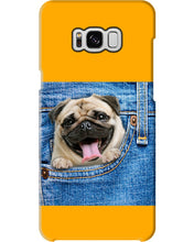 Load image into Gallery viewer, baby Pug In Denim Pocket Gift For Dog Lovers Phone case