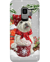 Load image into Gallery viewer, Cute Westie Christmas Night Gift For Dog Lovers Phone case