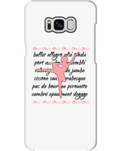 Load image into Gallery viewer, Ballet Words Pink Pattern Gift For Ballet Dancer Phone case
