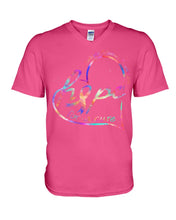 Load image into Gallery viewer, Hope For A Cure Multiple Sclerosis Awareness Guys V-Neck