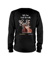 Load image into Gallery viewer, Custom Name Deers Gift For Boyfriend Till Our Last Breath Unisex Long Sleeve