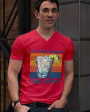 Load image into Gallery viewer, Lovely Phone Case Let The Evening Be-Gin Retro Vintage Guys V-Neck