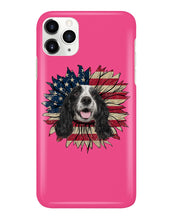 Load image into Gallery viewer, English Cocker Spaniel US Sunflower Gift For Dog Lovers Phone case