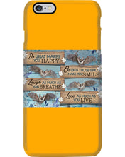 Load image into Gallery viewer, Do What Makes You Happy With Bats Gift For Girls Phone case
