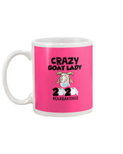 Load image into Gallery viewer, Crazy Goat Lady 2020 Quarantined Gift For Goat Lovers Mug