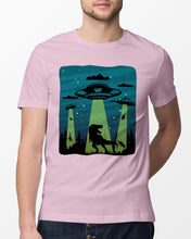 Load image into Gallery viewer, UFA Dinosaur T Rex Sky Full Of Stars Guys Tee