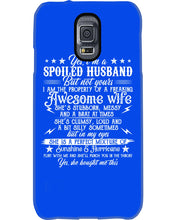 Load image into Gallery viewer, Shes Stubborn Messy And A Brat At Times Black Gift For Husband Phone case