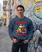 Load image into Gallery viewer, Tennis Players Magical Christmas Snowman Gift For Women Sweatshirt