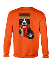 Load image into Gallery viewer, Santa Border Collie In Stock Gift For Dog Lovers Sweatshirt
