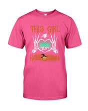 Load image into Gallery viewer, This Girl Loves Halloween Gift For Girls Guys Tee