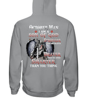 Load image into Gallery viewer, October Man Son Of God Birthday Meaningful Gift For Men Hoodie