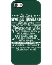 Load image into Gallery viewer, Shes Stubborn Messy And A Brat At Times Black Gift For Husband Phone case