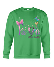Load image into Gallery viewer, Love Butterflies Grandma Life Gift For Grandma Sweatshirt