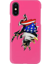 Load image into Gallery viewer, Eagle Giant Scratch USA Flag Gift For Women Phone case