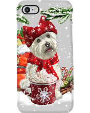 Load image into Gallery viewer, Cute Westie Christmas Night Gift For Dog Lovers Phone case