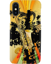 Load image into Gallery viewer, Unique Saxophone Paisley Design Vintage Design Gift For Women Phone case