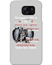 Load image into Gallery viewer, October Man Son Of God Birthday Meaningful Gift For Men Phone case