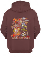 Load image into Gallery viewer, Once A Firefighter Always A Firefighter Special Custom Design Hoodie
