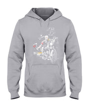 Load image into Gallery viewer, You're Not Alone Motorcycle Axe Gift For Men Hoodie