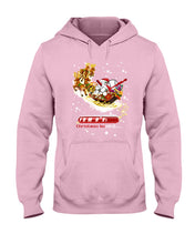 Load image into Gallery viewer, Baseball Xmas Sleigh Loading Gift For Baseball Lovers Hoodie