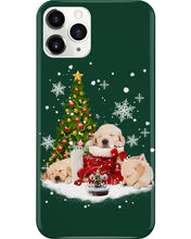 Load image into Gallery viewer, Funny Golden Retrievers Sleep In Red Boots Gift For Dog Lovers Phone case