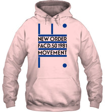 Load image into Gallery viewer, New Order Facd 501981 Movement Simple Unique Custom Design Hoodie
