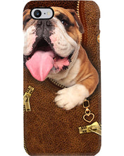 Load image into Gallery viewer, Bulldog In Cool Tote Bag Gift For Dog Lovers Phone case