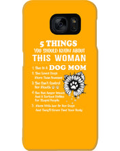 Load image into Gallery viewer, 5 Things You Should Know About This Woman Dog Mom Phone case