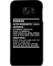 Load image into Gallery viewer, Sorry This Guy Is Already Taken By A Smart And Sexy Redhead Gift For Men Phone case