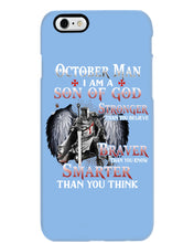 Load image into Gallery viewer, October Man Son Of God Birthday Meaningful Gift For Men Phone case