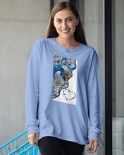 Load image into Gallery viewer, Magical Gray Couple African Parrot Gift For Bird Lovers Unisex Long Sleeve