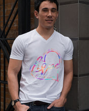 Load image into Gallery viewer, Hope For A Cure Multiple Sclerosis Awareness Guys V-Neck