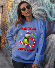 Load image into Gallery viewer, Tennis Players Magical Christmas Snowman Gift For Women Sweatshirt